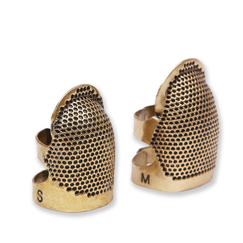 Регулируемый медный напёрсток для ручного шитья и вышивки крестиком