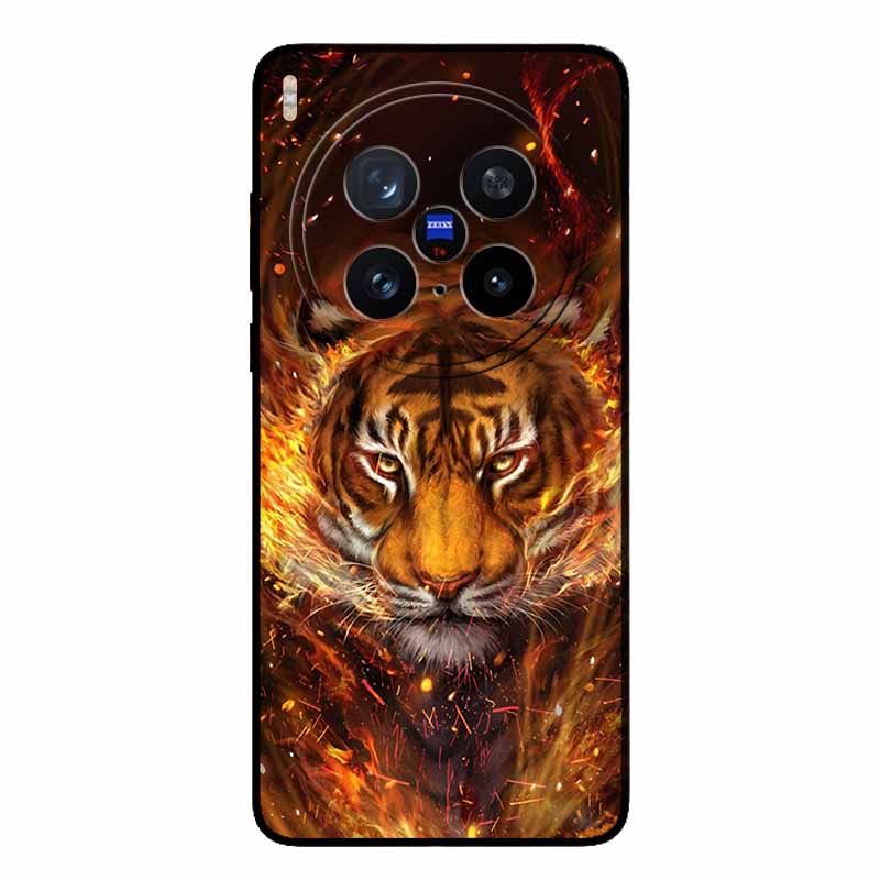 For Vivo X200 Ultra 5G Case Fashion Black Silicone Back Cover Case for X200 Ultra Protective Bumper VIVO X200 Ultra Phone Funda