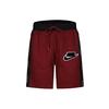 Colorblock Logo Print Sports Shorts Men Bottoms Red BV4610-677