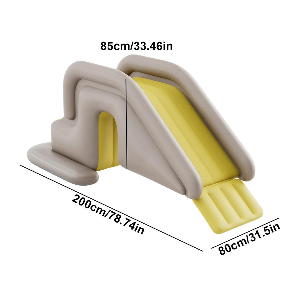 Надувная водная горка Игровой центр для бассейна со встроенными разбрызгивателями Веселая уличная игрушка для детей с защитой от опрокидывания