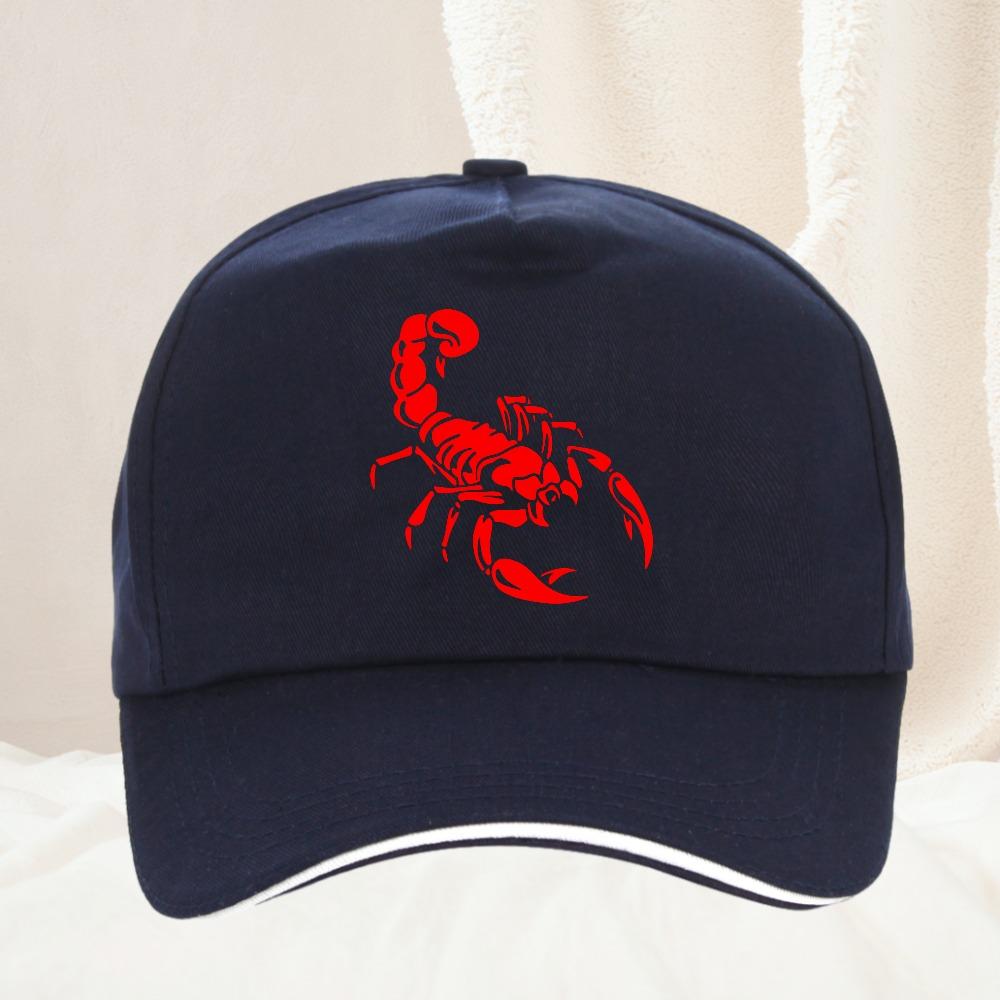 Unisex Scorpion Baseball Caps Spring Autumn Outdoor Adjustable Casual Hats Sunscreen Hat Sports Cap