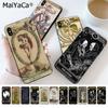 MaiYaCa Le Tarot Egyptien de Dusserre Art Customer, высококачественный чехол для телефона для iphone 12 11pro max 8 7 66S Plus X XS MAX 5 SE XR