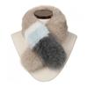 La Belle Shinyoung Fur Fox Skin Gradient Muffler Lb211mf