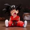 10cm Dragon Ball Anime Figure Son Goku Super Saiyan Q Version Model Figurine PVC Statue Collection Toys Children Christmas Gifts