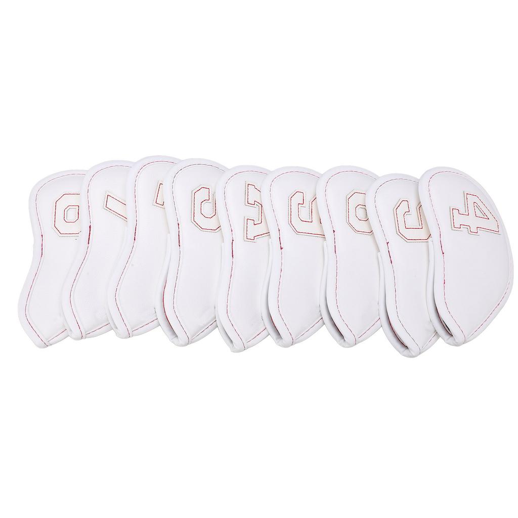 9шт. чехлы для головок клюшек для гольфа, водонепроницаемые солнцезащитные чехлы для клюшек для гольфа, большие защитные цифры