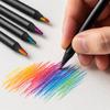 Набор цветных карандашей, 12 цветов, разноцветный, для рисования и набросков, школьные принадлежности
