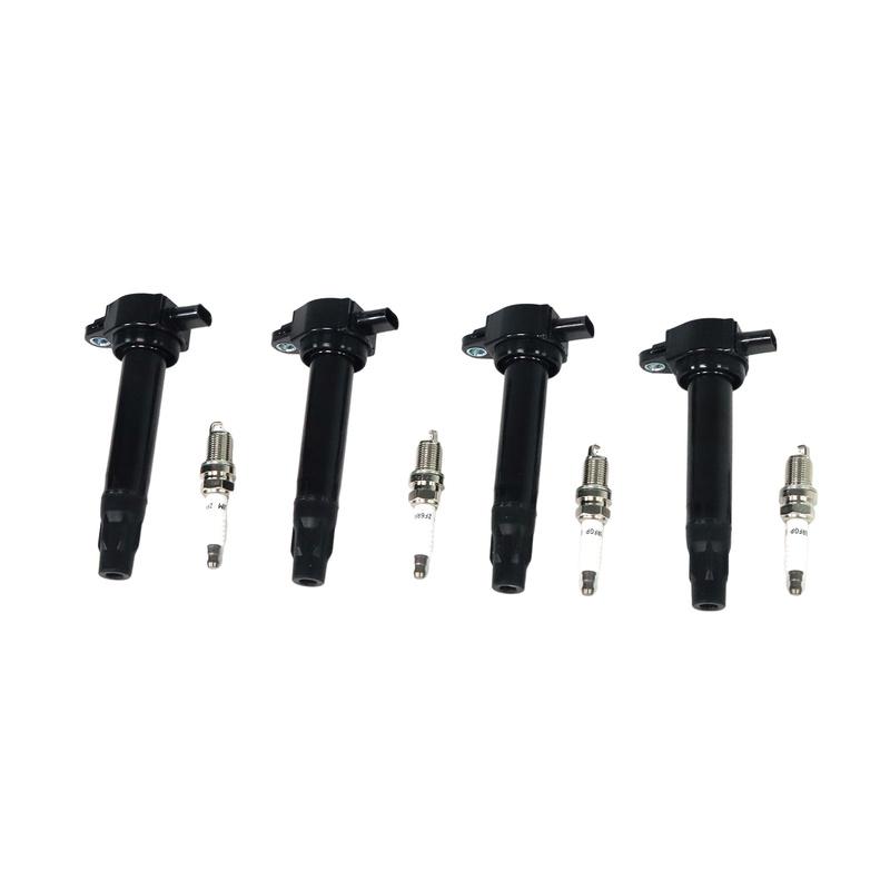 4pcs Ignition Coils +4pcs Iridium Spark Plugs For Dodge Journey & Jeep Compass 2L 2.4L UF557 Ignition System Ignition Coil