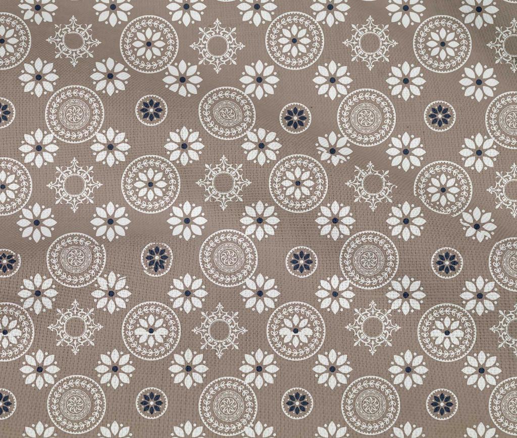 oneOone Ткань Cotton Flex Dusty Brown Block Craft Projects Decor Fabric Printed By The Yard 40 Inch