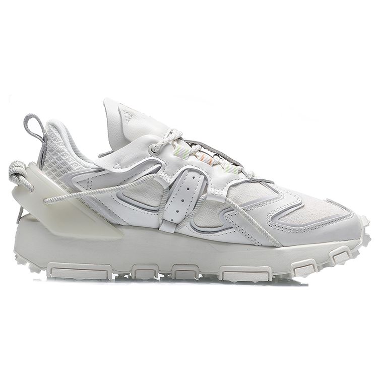 Li-Ning Амортизирующие нескользящие износостойкие низкие повседневные туфли женские кроссовки белые AGCQ622-6