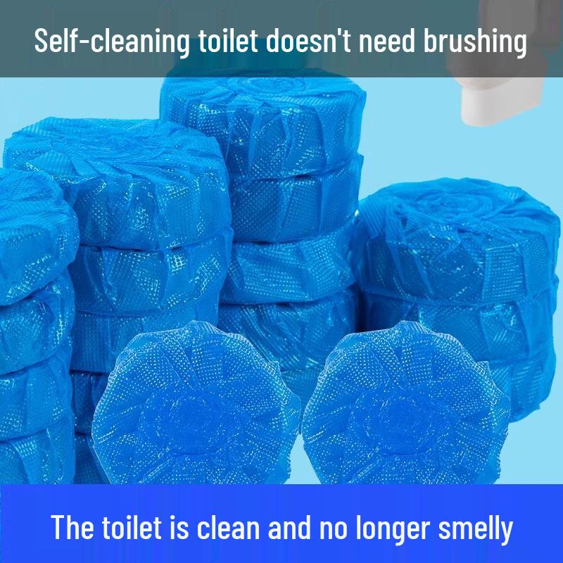 Набор из 3 антибактериальных средств для чистки унитаза: Мощная дезодорация, ароматное удаление накипи, длительный устранитель запаха