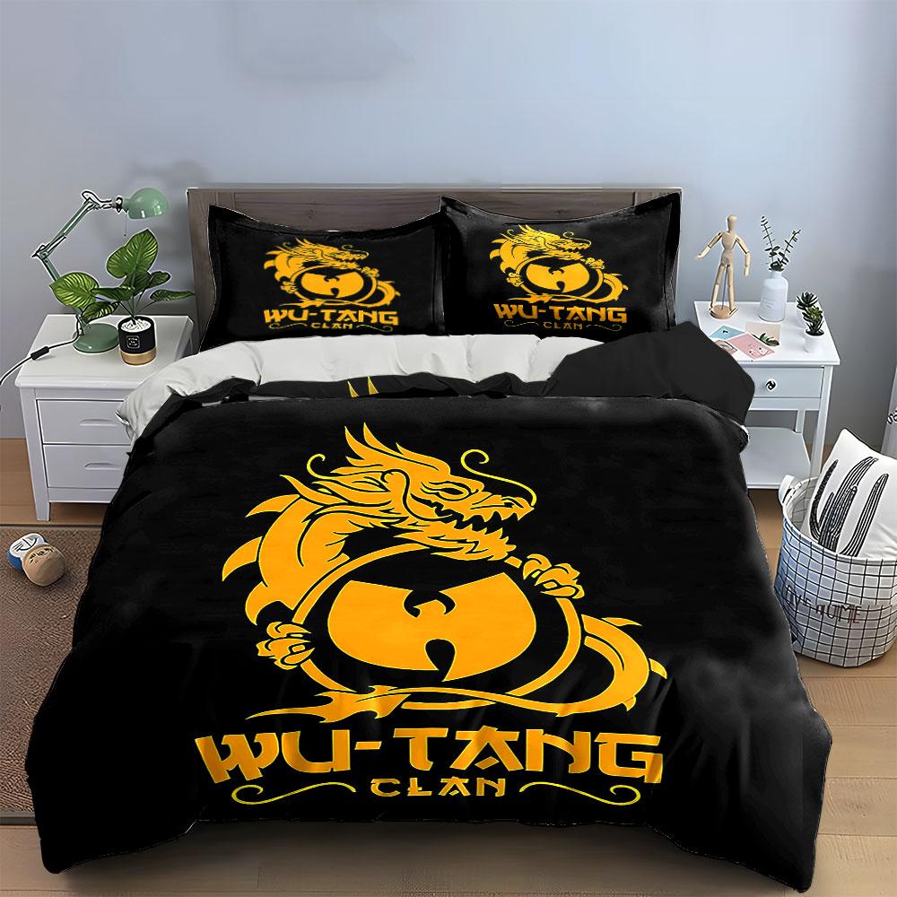 Dragon Wu-Tang Bedding Set Bedding Duvet Cover Set Duvet Cover Pillowcases (1 * Duvet Cover 2 * Pillowcases, without duvet insert)