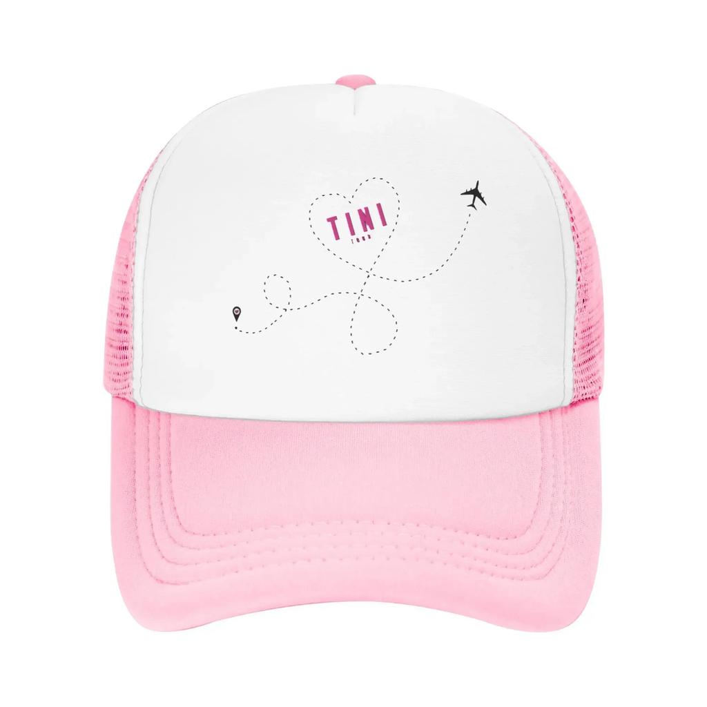 2025 Welcome to Tini Tour Plane Stoessel Custom Mesh Baseball Caps For Mens Spring Female Beach Coquette Hat Snapback Cap