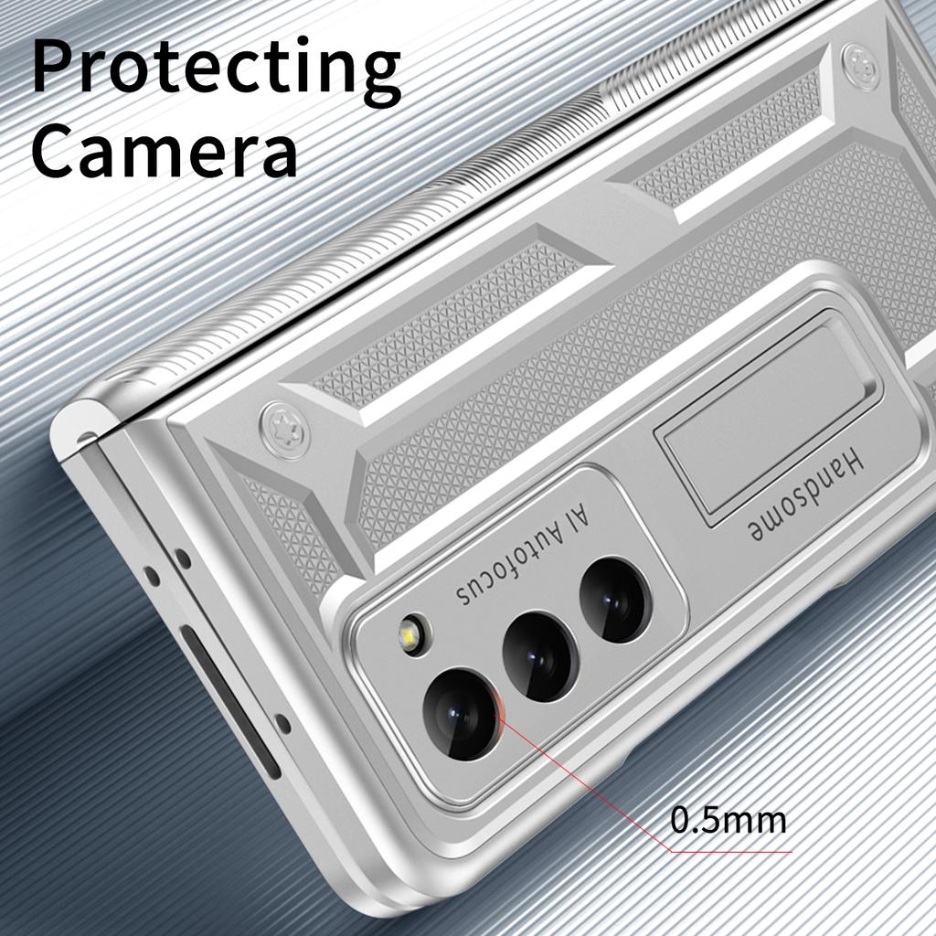 Full Body Front Glass Film Case for Samsung Galaxy Z Fold 3 4 5G Fold5 Fold4 Fold3 Fold 2 5 Fold2 Zfold3 Phone Accessories Cover