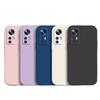 Чехол Xiaomi 12X из жидкого силикона, однотонный - Полное покрытие, Защита от падений, Мягкий дизайн с прямыми краями