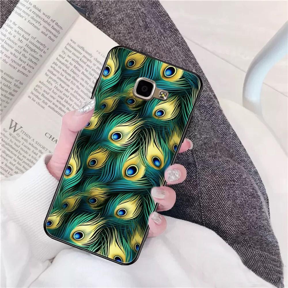 Чехол для телефона с павлиньими перьями для Samsung A 10 11 12 13 20 21 22 30 31 32 40 51 52 53 70 71 72 73 91 13 shell