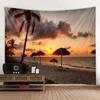 Tropical Beach Tapestry Nordic Style Starry Sky Tapestry Tapestry Bedroom Psychedelic Tapestry