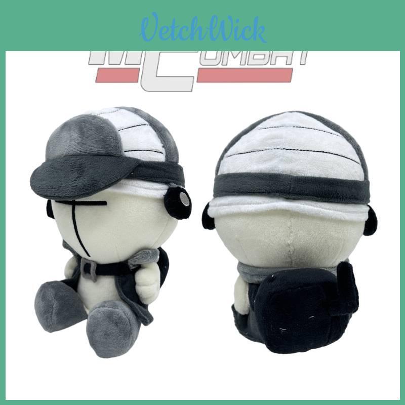 High-quality Madness Combat Short Plush Stuffed Doll With Pp Cotton Filling 20cm/7.87in Height