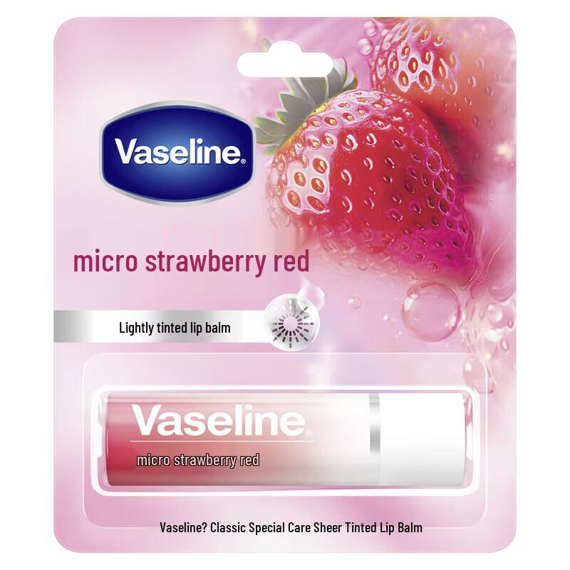 Vaseline Классический оттеночный бальзам для губ Lip Therapy - Клубника