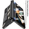 Магнитный противоударный чехол для всего тела с покрытием для Samsung Galaxy Z Fold 4 Fold4 Fold3 Fold 3 Zfold3 Zfold4 Стеклянная пленка Capa