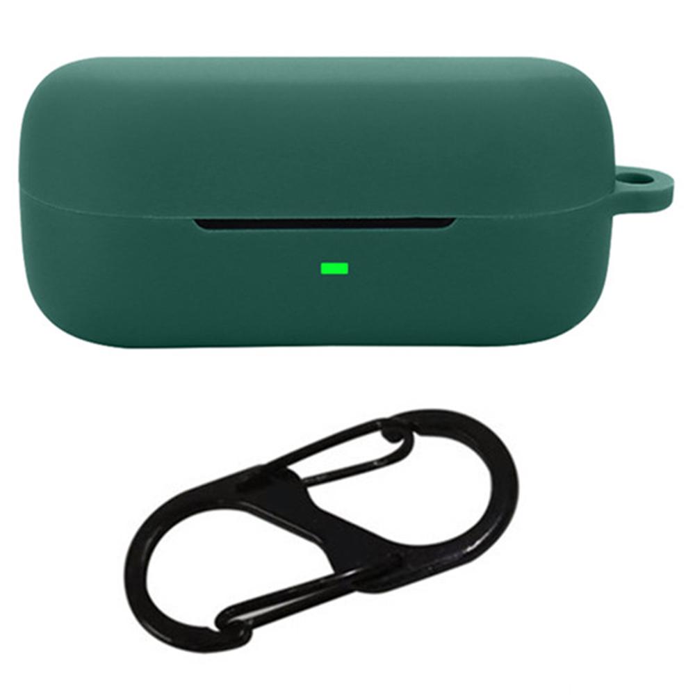 For Sony WF-C510 Bluetooth-compatible Earphones Case Soft Silicone Cover with Anti-Lost Buckle