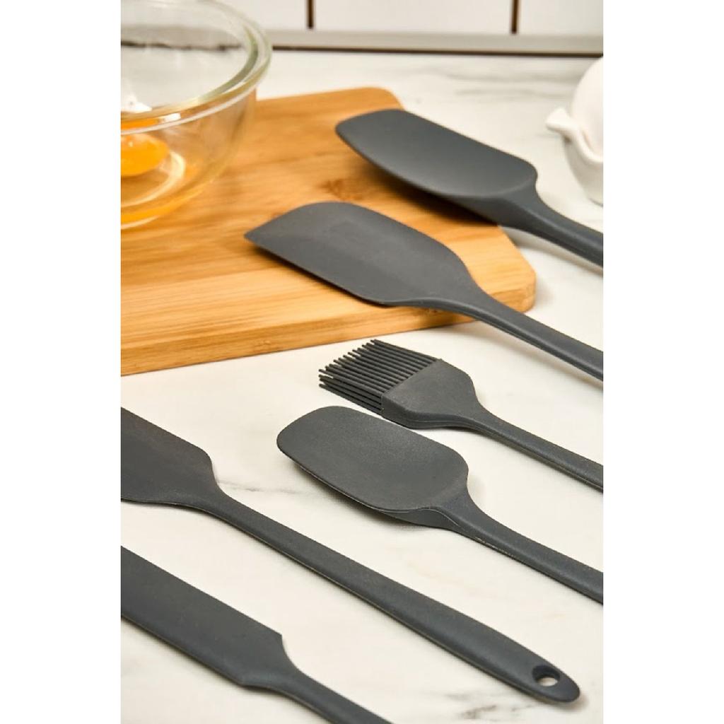 Lively 6 Piece Silicone Serving Set Colorful