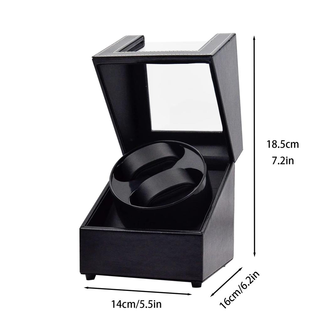2 Watch Winders for Automatic Watches with Quiet Japanese Mabuchi Motor,Automatic Watch Winder for Men's and Women's Watches