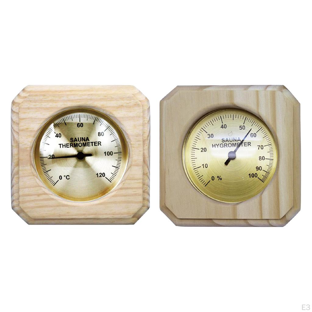 Цифровой гигрометр-термометр для сауны, инструмент для измерения влажности, прочный, настенный