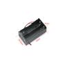 1PC18650 With Switch And Cover Battery Holder 1/2/3/4/Section 9v 6F22 Stacked Square Battery Holder DIY Experiment Welding Free