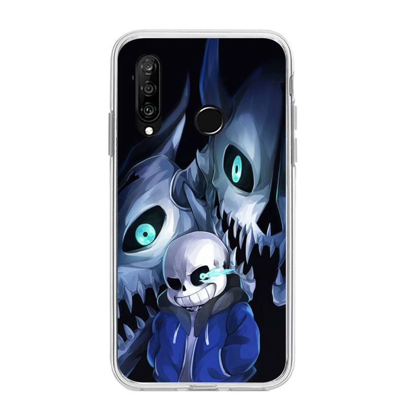 Чехол для телефона с крутой игрой Undertale Sans для Huawei P20 P40 Lite P30 Pro P Smart 2019 Nova 3e 6 Se, силиконовый прозрачный мягкий чехол