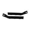 Front Bumper Fixing Bracket for Nissan For Tiida 2005 2010 (Black 1 Pair)