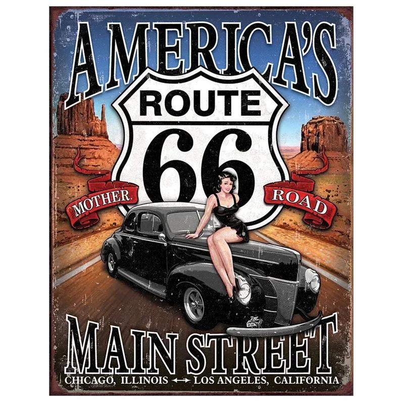 Винтажный исторический старый Rout66 жестяная вывеска металлический плакат Настенный декор для бара, ресторана, гаража, мастерской, кафе, клуба, табличка, человек, пещерная стена
