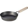 Tsubame Sanjo Iron Frying Pan 20cm IH Compatible Gas Wooden Handle Made In Japan Enzo EN-007