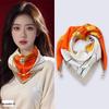 Women's Elegant 100% Cotton Scarf with Magnetic Closure