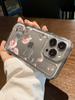 Подходит для iPhone 15, чехол для телефона iPhone 14/13 Promax Soft Anti Drop Plus, розовая роза