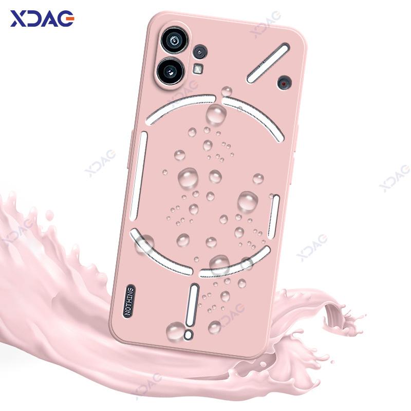 Чехол для мобильного телефона Nothing Phone 1 NothingPhone1 5G 360 Мягкий роскошный квадратный жидкий силиконовый чехол для задней панели Водонепроницаемая сумка