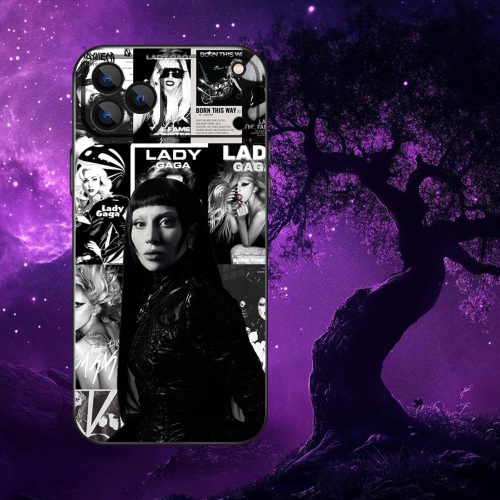 Чехол для телефона L-Lady G-Gaga Известный певец Для iPhone 17,16,15,14,13,12,11,Pro,Max,Plus,E,Air,Mini Защитный чехол из ТПУ