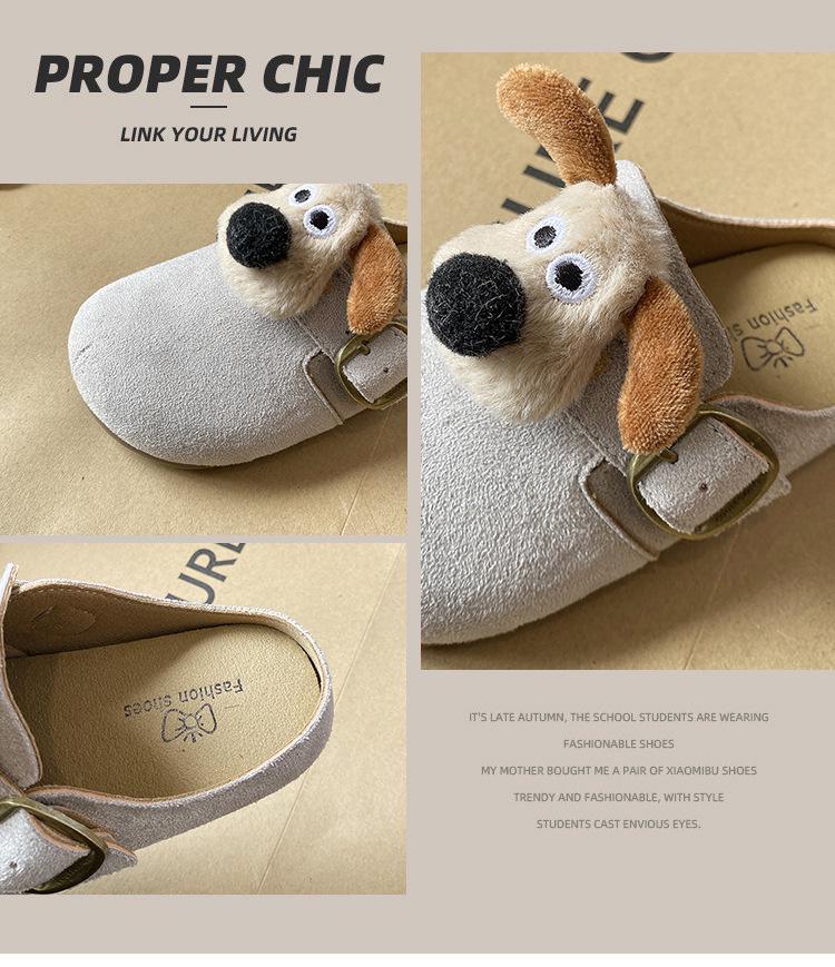 Детские мягкие шлепанцы Birkenstock с мультяшным принтом, закрытый носок, весенние - Милый новый стиль 2026, для улицы