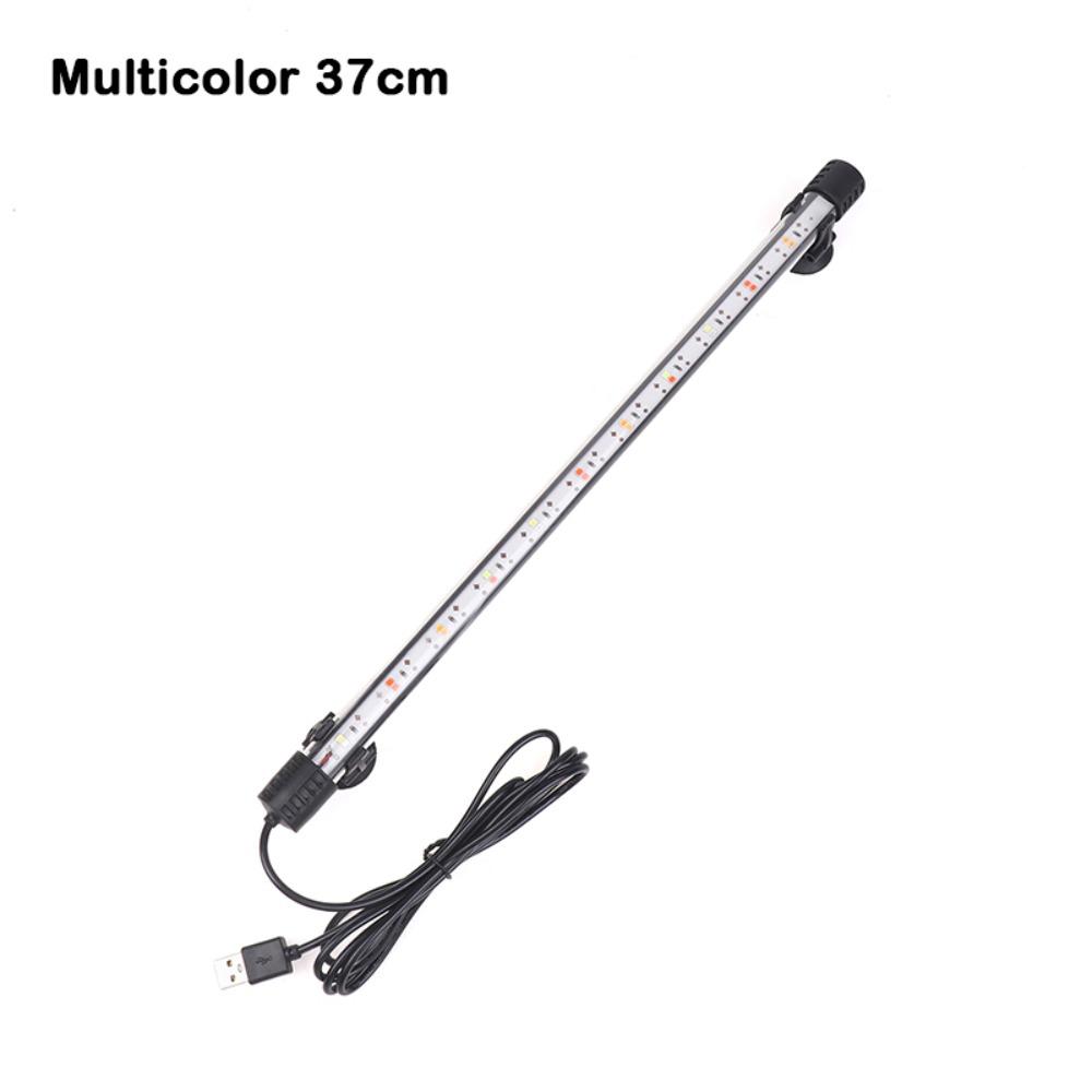 USB Plug Fish Tank Light 17-47cm Aquarium Diving Light Durable Plant Grow Lamp