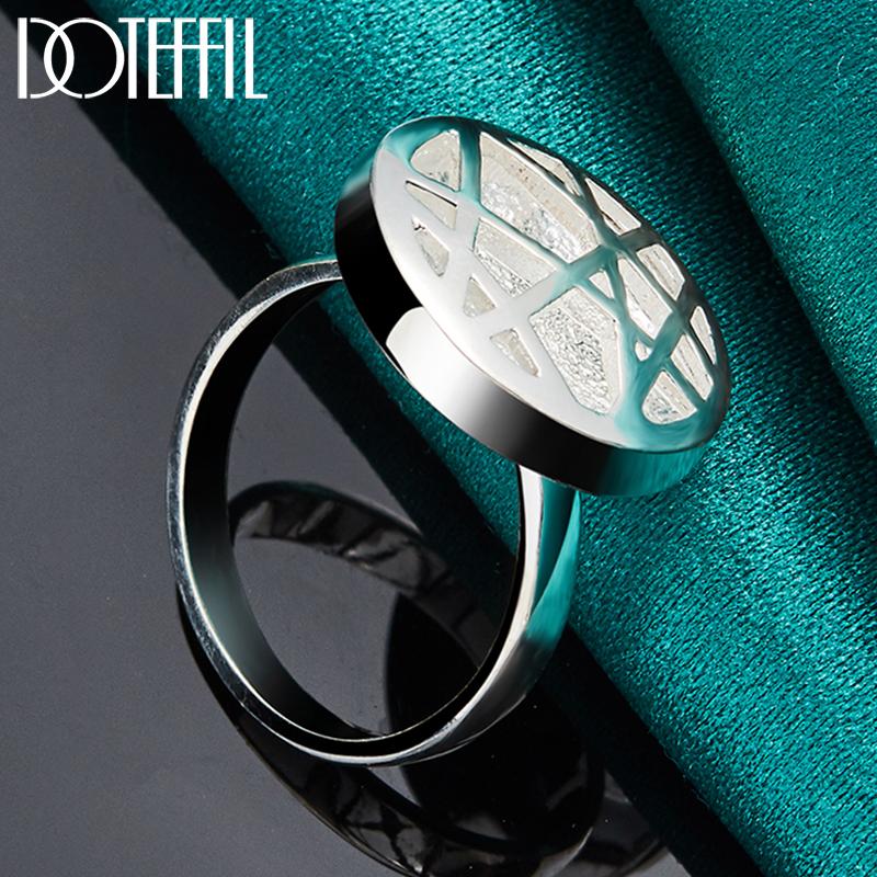 Круглое переплетенное кольцо из стерлингового серебра 925 пробы, модные свадебные украшения