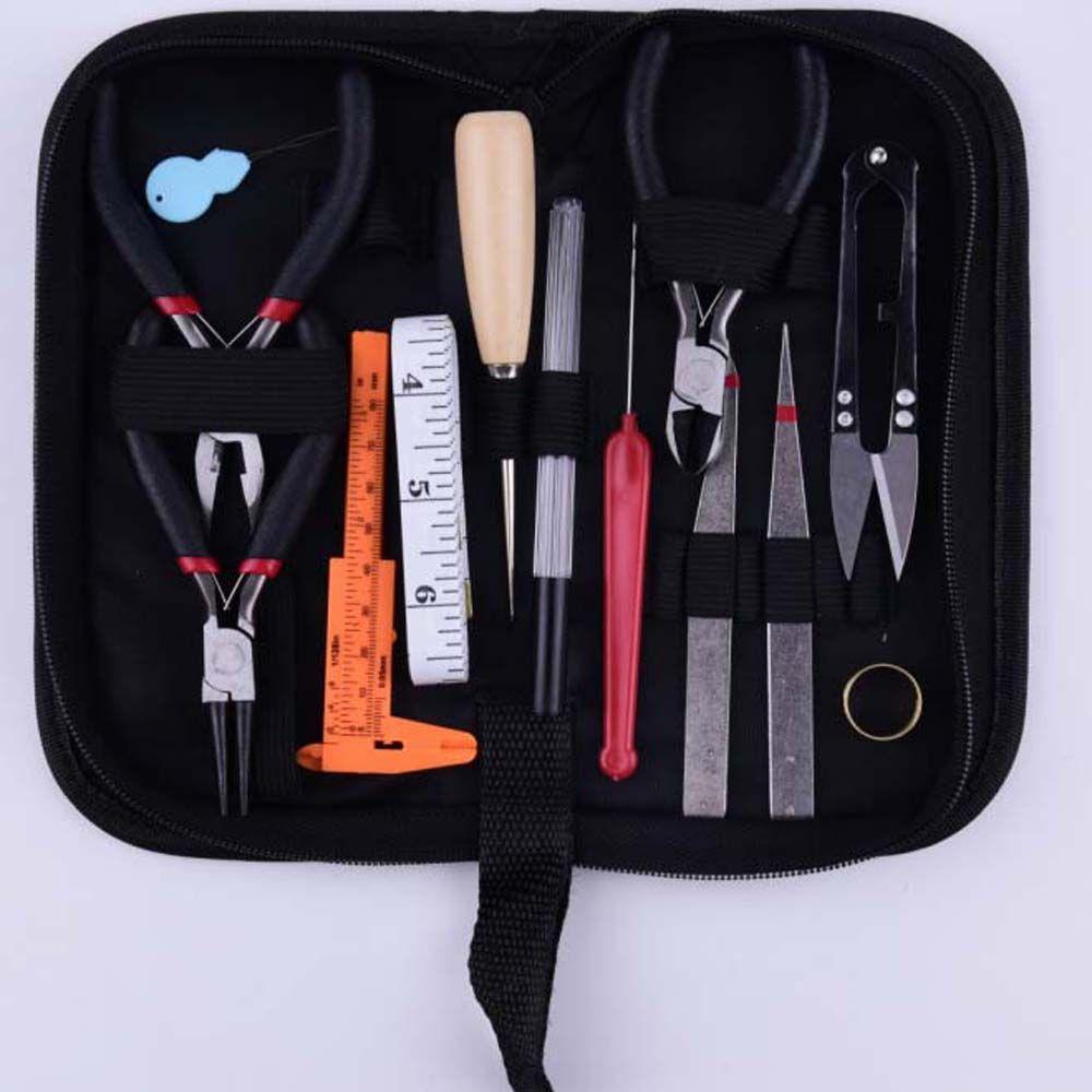 Black Bag Casting DIY Jewelry Findings Pliers Supplies Jewelry Repair Tools Set Jewelry Making Kit
