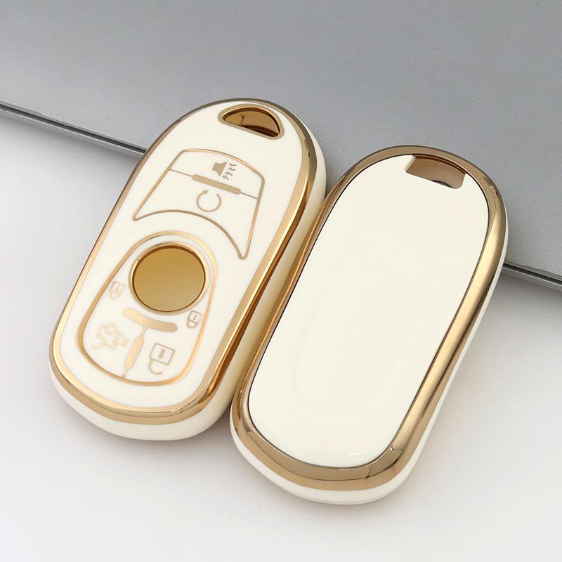 Чехол для ключа Buick Envision для Encore GX, Regal, LaCrosse, GL68 - Декоративный чехол-сумка для автомобиля с пряжкой