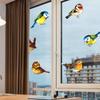 Adhesive Home Decor Electrostatic Hummingbird Stickers Window Film Glass Sticker Painting Decals