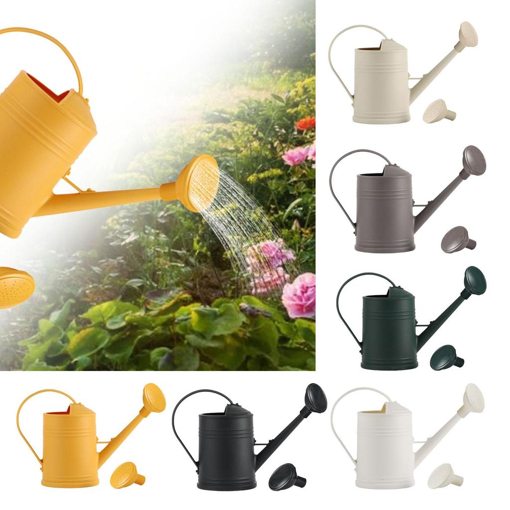 Watering Can with Handle Holder with Detachable Spout Retro Design Creative Gardening Tool for Yard Home Countryside Decor Vase