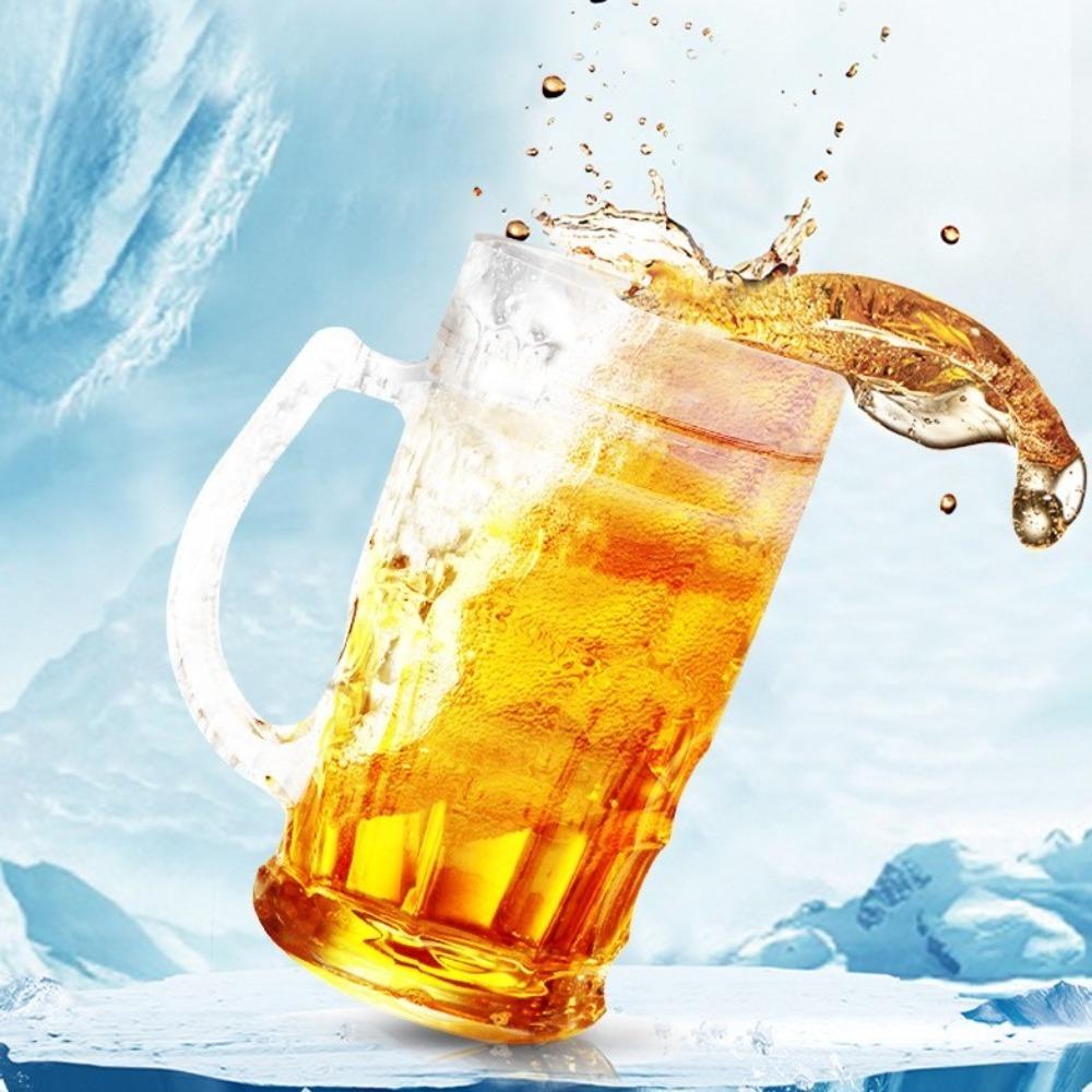 Большая емкость двойной пивной стакан утолщенный стакан для воды смешная поддельная пивная кружка трюк реквизит