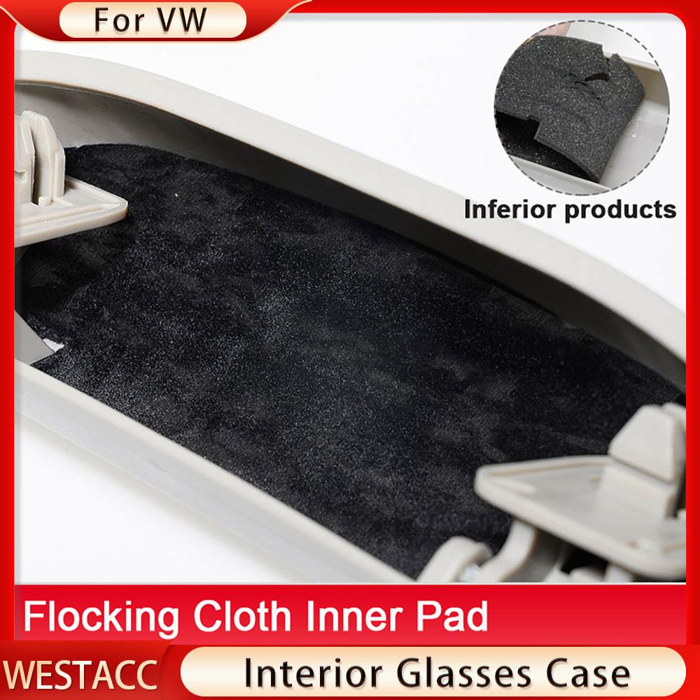 Чехол-держатель для автомобильных очков из АБС-пластика для Volkswagen VW Golf 8 MK8 Golf8, ящик для хранения солнцезащитных очков