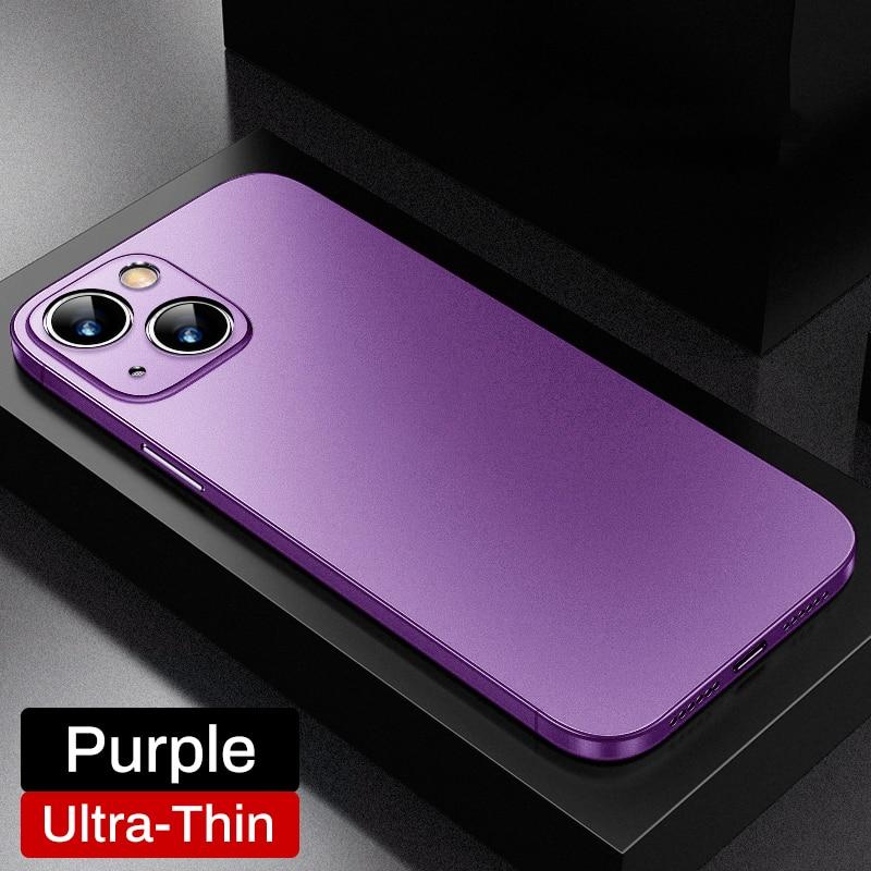 Роскошный ультратонкий мягкий чехол для iPhone 16 15 14 Plus 13 12 Mini 11 Pro Max X XR XS SE 7 8 Plus матовый тонкий полупрозрачный противоударный бампер