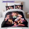 Ariana Grande Pattern Bedding,Quilt Set Quilt Cover Pillowcase Home Birthday Gift(1 * duvet cover + 2 * pillowcase, without core)