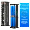 Корпус Power Bank DIY на 8 аккумуляторов 18650, 22,5 Вт, светодиодная подсветка, цифровой дисплей, быстрая зарядка, портативный, съемный блок питания для Huawei Xiaomi Sumsung