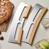 Нож для пиццы Rocker Blade Острый нож для пиццы Rocker Slicer из нержавеющей стали с защитным чехлом Аксессуары для печи для пиццы