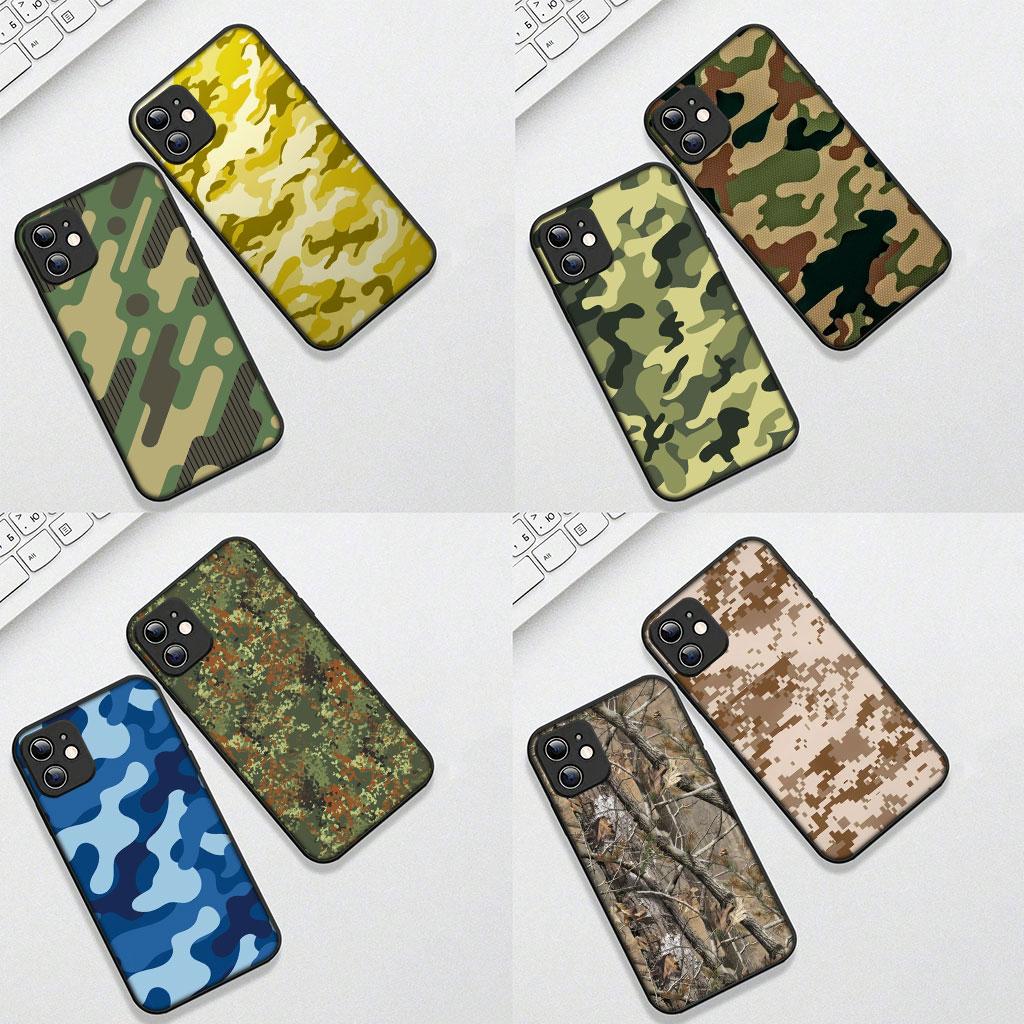 Для Samsung Galaxy A05 A06 A14 A50 A51 A52 A12 A13 A17 A70 A07 A25 A26 A56 A23 M53 Чехол Камуфляж Военный Армейский Камуфляжный Узор